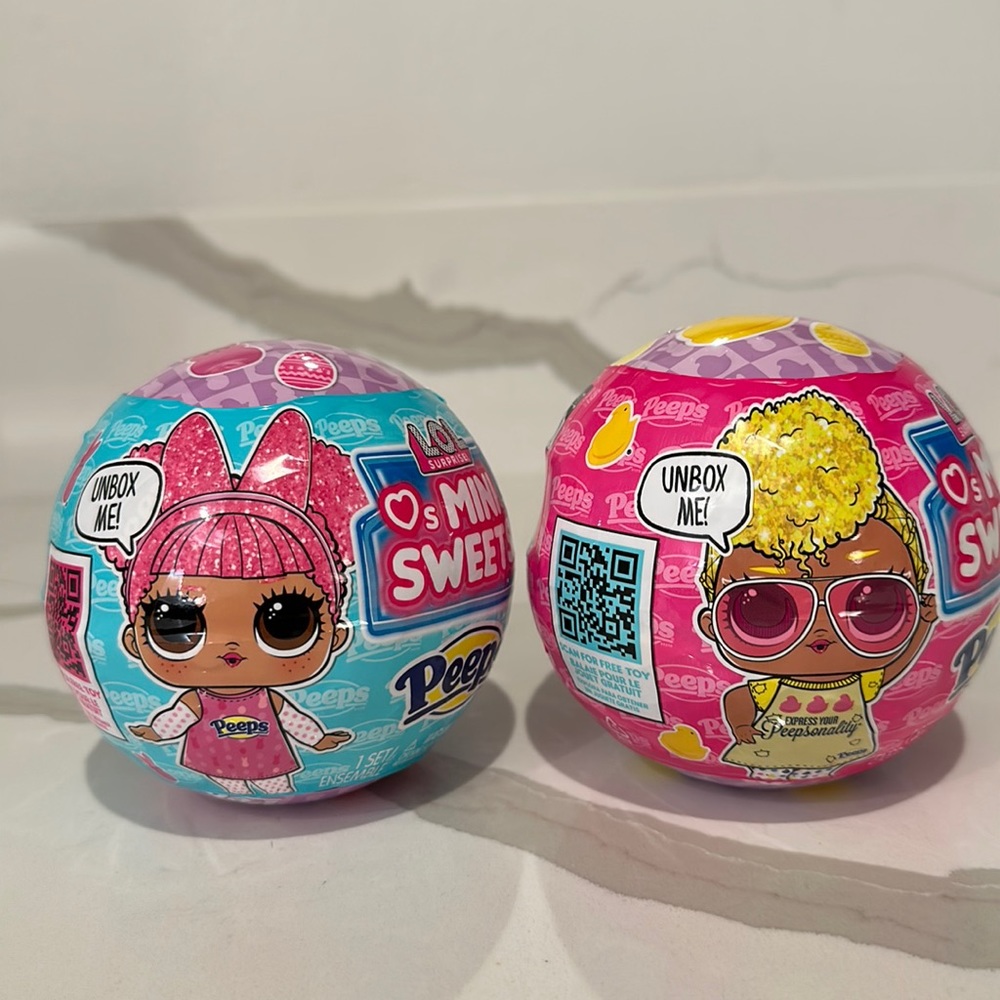 L.O.L Surprise! Loves Mini Sweet Perps Cute Bunny & Tough Chick Easter Bundle